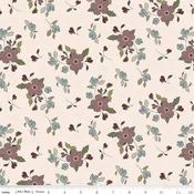 Charmed & Treasured Main Latte Quilt Fabric