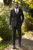Black Performance Suit- Style 421 — AVA Formals and Laney Bridal