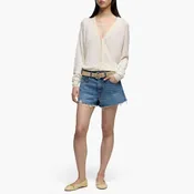 '7 For All Mankind' Women's June Short - Light Wash