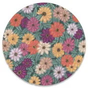 Retro Flowers Sticker
