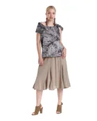 Bird Cotton Gauze Blouse - Final Sale
