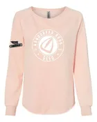 ABS-Independent Trading Co. Women's California Wave Wash Crewneck Sweatshirt