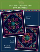 Amish With a Twist III: Best of Friends Pattern Booklet — Nancy Rink Designs