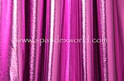 4 Way Stretch Metallic Foil--shiny (Fuchsia)