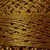 154 Valdani 12 Weight Thread - Deep Antique Gold