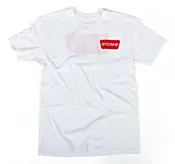 STORMR Wedge Logo Tee – White