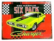 440 Magnum SIX PACK Doge Charger Sign