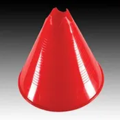 Jumbo Disc Cones - Red