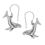 Humpback Whale Earrings