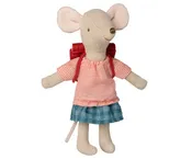 Maileg Mouse Big Sister Tricycle w/ Red Bag