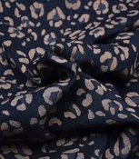 Fawn Velvet Jacquard Fabric