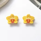 Mini Orchid Hair Clips 2pk