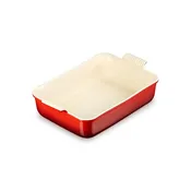 Le Creuset Heritage Deep Rectangular Lasagna Dish - 6.75 qt - Cerise