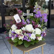 Blooming Cross Arrangement #1