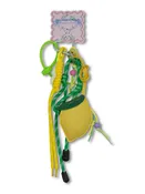 0126-BAG-CHARM-FRUIT-YLWGRN