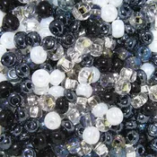 11/0 Czech Seed Bead, Top Hat Mix