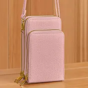 22 Tote Vegan Leather Cell Phone Crossbody Purse