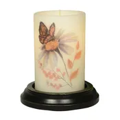 Candle Sleeve - Cottage Butterfly Garden Vanilla