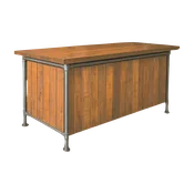 Event Bar Rental: Industrial Style Bar for NYC Events — Kraus' Tables & Chairs