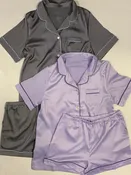 2PC Satin Stretch pajamas