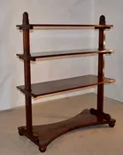 19th Century English Mahogany Dessert Buffet