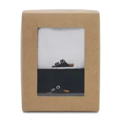 Cotton Ribbed 2 Pack - Black/White