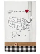 Home Heart Towel