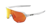 100% S2 Soft Tact Off White Cycling Sunglasses – HiPER® Red Multilayer Mirror Lens - 60006-00007