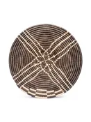 21" Large Woven Wall Art Plate - Two Colors