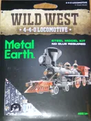 4-4-0 Locomotive Wild West Metal Earth