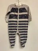 7 for all mankind Size 3M Gray & Navy Stripe Infant Boys Jumpsuits & Coveralls
