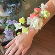 Citrus Blush Wrist Corsage