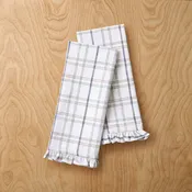 Alerie Yarn-Dyed Plaid Tea Towels, Set of 2