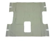 Drive Patient Heavy Duty Full Body Solid Canvas Sling with Commode Opening - 13061