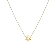 14K Star of David Necklace