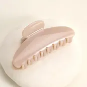 Jelly Finish Solid Color Hair Claw Clip