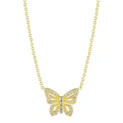 18K.14 PETITE BUTTERFLY NECKLACE