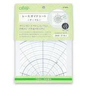 Clover Lace Guiding Blocking Mat Sheet Circle — A Twisted Picot