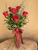 Half Dozen Roses — Sunset Gardens Greenhouse & Floral
