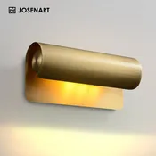 Accord 1 Light Modern Wall Sconces In Antique Brass
