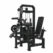 Commercial-Grade Seated Leg Extension & Leg Curl Selectorized Machine