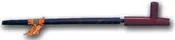 Genuine Native Made Catlinite Plains -T-Shape Pipe Length 30”