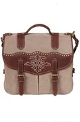 Scully Canvas and Leather bag