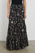 AGATHA SKIRT - BEACH SHELLS