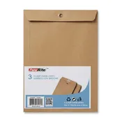 PaperRite 10x13 Clasp Envelopes, 3-Count, Wholesale