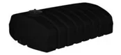 1500 Gallon Low Profile Hauling Storage Tank in Black