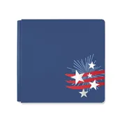 12x12 Star-Spangled Album Cover - Lake Blue