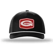 Gibson's Patch Hat - Black w/ Rope