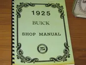 1925 Buick Shop Manual