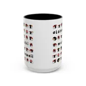 Crossword Black - Accent Coffee Mug